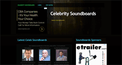 Desktop Screenshot of celeb-soundboards.com